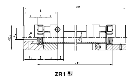 KTR ROTEX-GS ZR1型中間軸聯軸器